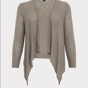 Drape cardigan